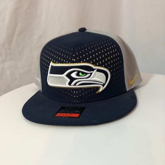 Nike Mens Seattle Seahawks Blue Gray 